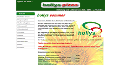 Desktop Screenshot of hollys-pizza.de